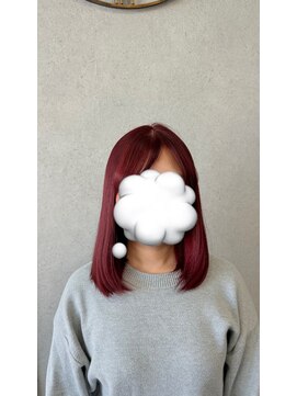 ヘアーディア みどり店(Hair...DiA) 韓国風ボルドー