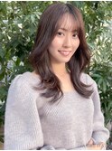 20代・30代_韓国_セミロング