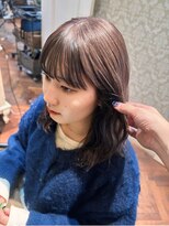 コンクス(CONKS) 前髪デザイン×イヤリングカラー