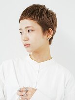 インセプション 銀座(INCEPTION) 切りっぱなしショート・ボブ/絶壁解消/前髪なし/40代/30代/丸顔