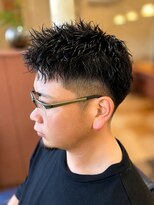 サロン ド ユー(サロン ド YOU)&nbsp;ツイストスパイラルパーマ×フェードカット