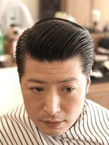 ザ チョップ ショップ ハラジュク(THE CHOP SHOP HARAJUKU)&nbsp;原宿渋谷理容室テーパーフェードカットメンズセンターパート