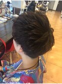 直毛の方必見！メンズアイロンヘアセット