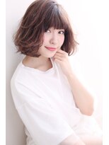 【重山祐亮】大人女性外ハネワンカールロブ♪バレイヤージュ