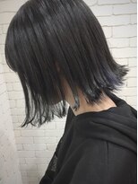 クロックレス (CLOCKLESS)&nbsp;ダークグレー　×　切りっぱなし