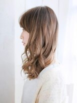 ナル 白山神社参道通り店(nalu)&nbsp;ゆるふわミックスベージュスタイル