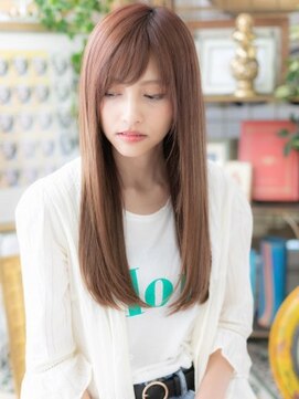 カバーヘア ブリス 大宮西口(COVER HAIR bliss) 外国人風ピンクラベンダー艶カラー小顔斜めバング20代30代40代a!