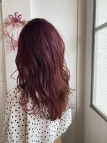ヘアーエポック(hair epoque) 【宮下友宏】エレガントな抜け感の透明感カシスカラー