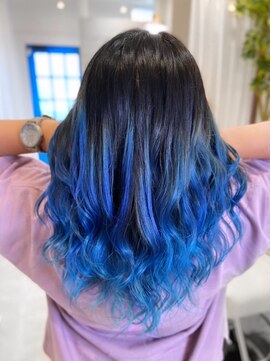 シェルティ フィエル(Shelltie Fiel) アクアマリン★グラデーション【錦糸町】