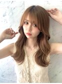 【Lond robin】河野まい 縮毛矯正/ストレート/くすみブルー