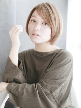 ウル 吉祥寺(ulu) ハイトーンベースのストレートボブ