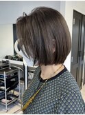 *After→Before*右スワイプ【白髪ぼかし脱白髪染めハイライト】