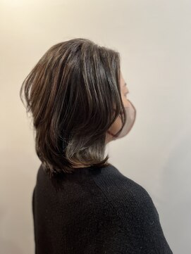 ピュアソウル(Pure Soul) ニューヨークドライカット★ハイライト×カジュアルボブ［渋谷］