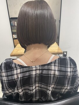 カウチ 板橋本町店(kauti) 乾かすだけで内側にまとまるボブ