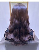デジタルパーマ　韓国風・コテ巻き風