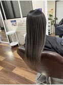 エクステでバレイヤージュ風スタイル