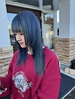 コレットヘア(Colette hair) ☆シルバー　ブルー☆