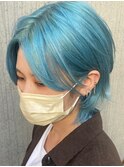 ダブルカラーベージュカラーケアブリーチカラーハイトーンカラー