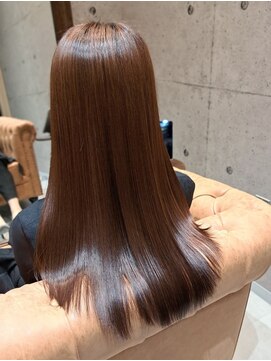 アンドヒア 淀屋橋店(and.here) 髪質改善　艶髪縮毛矯正