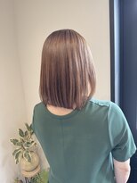 ラヴィン(LOVIN’)&nbsp;髪質改善/ボブ/ベージュ