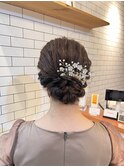 結婚式アップスタイル♪♪