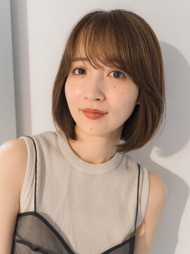 ガーデン 銀座(GARDEN) 銀座大人カジュアルボブ　面長さんにオススメ