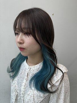 アライブ キチジョウジ(ALIVE Kichijoji) ワンポイントでお洒落なインナーカラー！