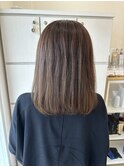 透明感ベージュカラー