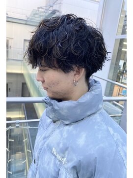 デュー 栄(DEW) 【DEW】波巻きスパイラルパーマ/サーフカール/スパイラルパーマ