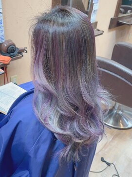 モアムー(Moremuu) ラベンダー×ブルー×ピンク