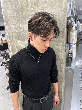 メンズサロン キング 梅田店(Men’s salon K!ng) 波巻きツイストスパイラルパーマ/フェザーパーマ/眉毛/メンズ