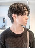 【名古屋/大須】シャドウパーマ/センターパート/フェザーパーマ