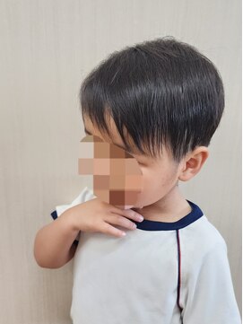 シャルシェ(Chercher) Kidzカット★ツーブロック&刈り上げ&前髪アシメトリー