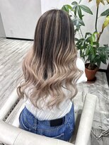 ベルヘアーデザイン 堺東(Belle hair Design)&nbsp;バレイヤージュ/グラデーション/外国人風/レイヤーカット/堺東