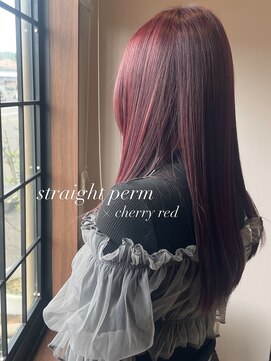 アンドット(and.) チェリーレッド