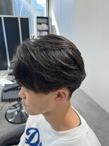 ルートバイドット 町田店(root by dot.) 刈り上げセンターパート×ニュアンスパーマ