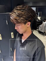 アウル 心斎橋(owl)&nbsp;フェザーパーマ/フェザーショート/メンズパーマ/メンズカット
