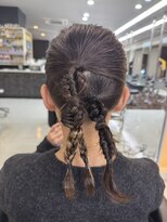 シャンプーボーイエイムス(SHAMPOO BOY aims)&nbsp;ヘアアレンジ