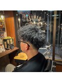 ソフトツイストパーマ×ドロップフェード