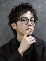 アウル 心斎橋(owl) スパイキーショート×ツイストスパイラルパーマ×大人men's