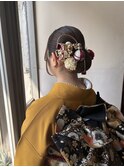 シニオンヘアアレンジ