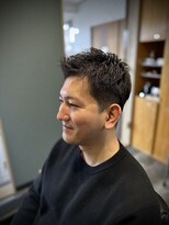 レオヘアワークス(LEO HAIR WORKS)&nbsp;刈り上げ　ビジネスショート　新潟市床屋　メンズカット