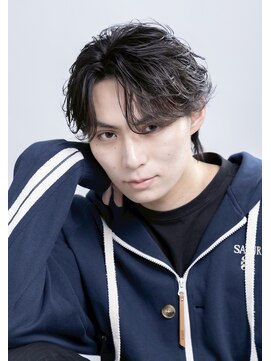 コンフィデンス メンズヘアー(confidence MEN'S HAIR) フェザーショートニュアンスセンターパート