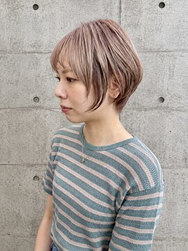 リトマス 二子玉川(litmus) ハイライト　ベリーショート　ボブ　二子玉川　ショートボブ