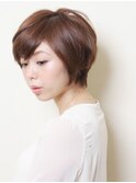 大人ショートボブ「プレミアム×ヌケ感」