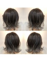 ルートヘアー(Root Hair) セピアグレイジュからのシルバーアッシュ