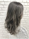 【Lads+h】グレージュハイライトグラデーションカラー