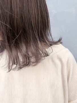 へアメイクワンプラス 四日市(HAIR MAKE ONEplus) インスタ人気★艶髪 大人かわいいパープルグレー