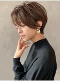 30.40代にオススメ×くびれのあるひし形ショート◎
