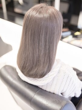 ホロン 池袋(HOLON) 【HOLON】髪質改善イメチェンフォギーベージュセミディ